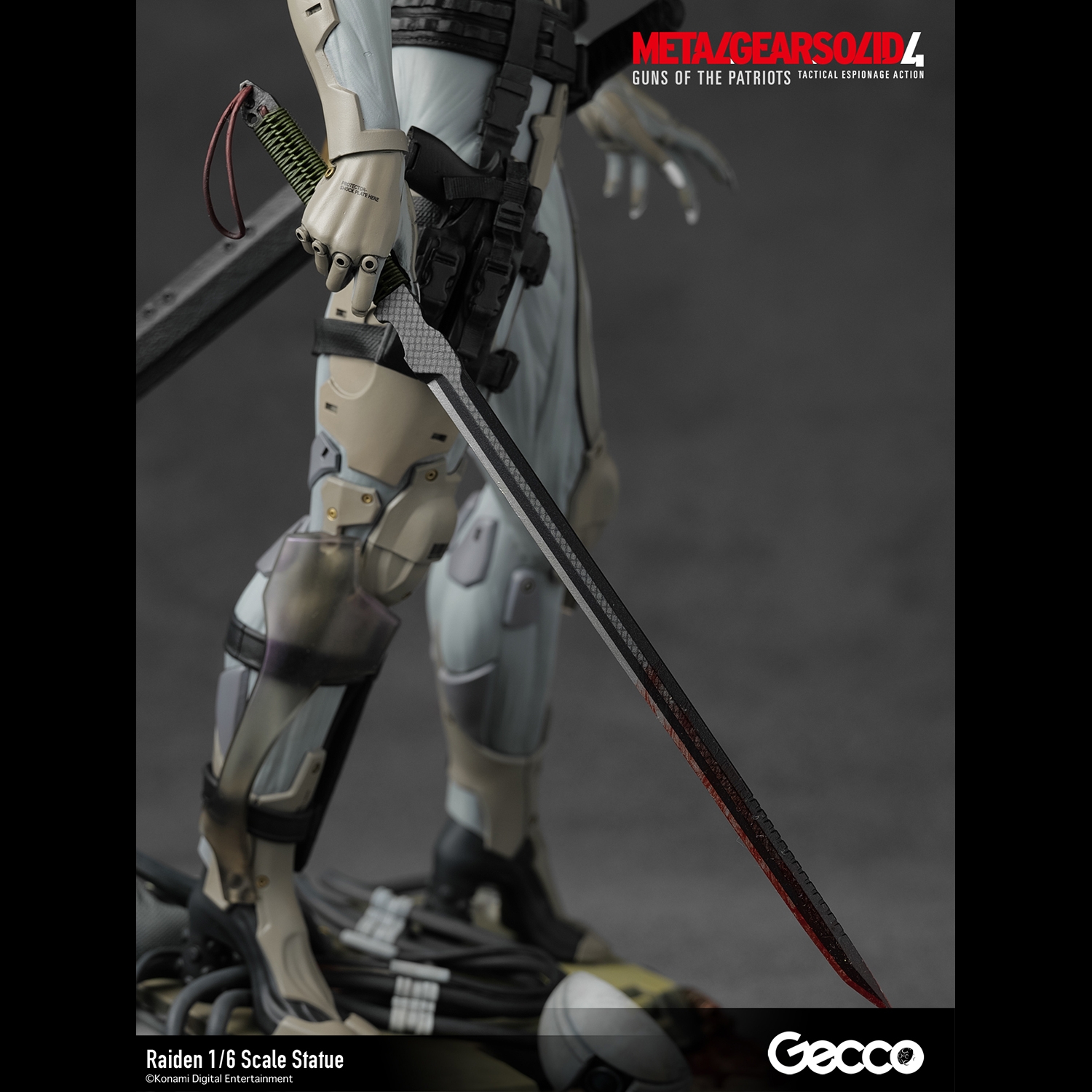 METAL GEAR SOLID 4 GUNS OF THE PATRIOTS, Raiden 1/6 Scale Statue 